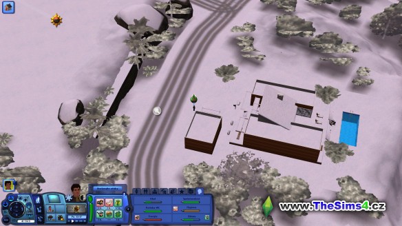 Zima v The Sims 3