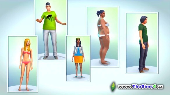 Pětice rozličných simíků - štíhlí, tlustí, blond i tmavovlasí