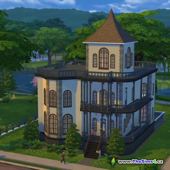 Bydlení ve vilách v The Sims 4
