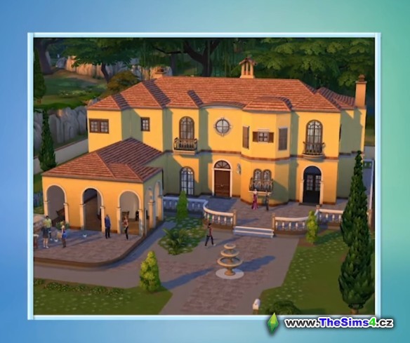 Výsledek stavění v The Sims 4