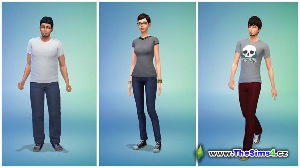 Oblečení a styly Simíků