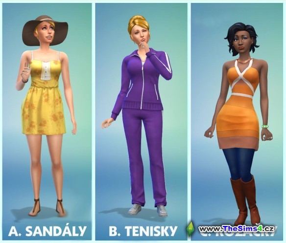 Co si obují vaše Siminky ven?