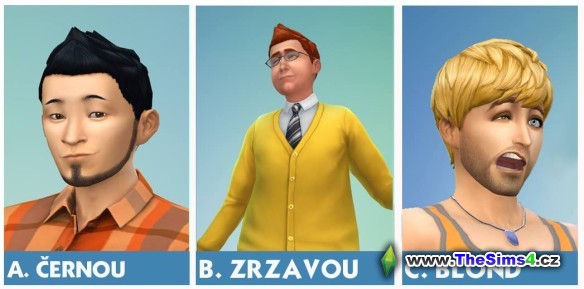 Jakou barvu vlasů máte na Simících nejraději?