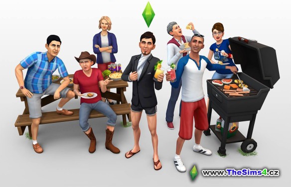 Zahradní párty s grilem a dobrým jídlem