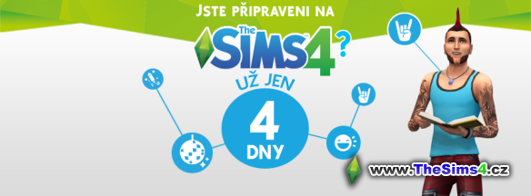 4 dny do vydání The Sims 4