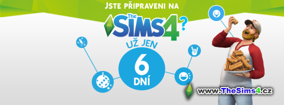 6 dní do vydání hry The Sims 4