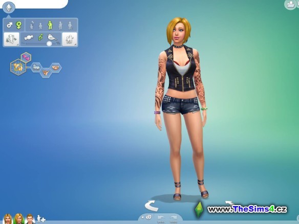 Rebelka s tetováním