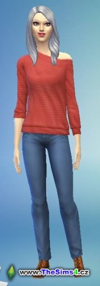 Siminka v každodenním oblečení