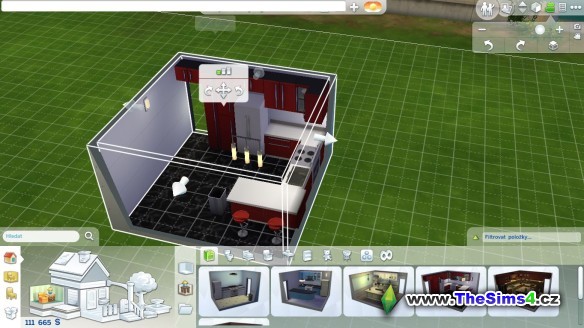 Začínáme stavět s předpřipravenou místností