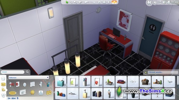 Plně vybavená pracovna