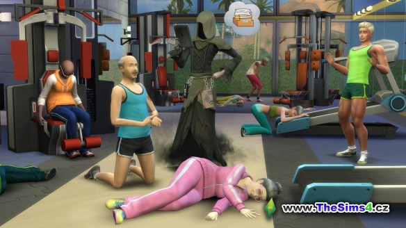 Drsná situace v posilovně - smrťák řádí