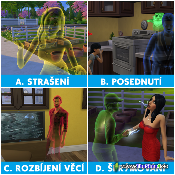 Jaké zlobení si oblíbí vaši duchové?