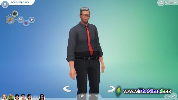 Boris také zestárl a je z něj dědeček