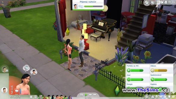 Ale Rozálie, kdo to je? Přestože je rozhovor příjemný, cítí se nesvá...