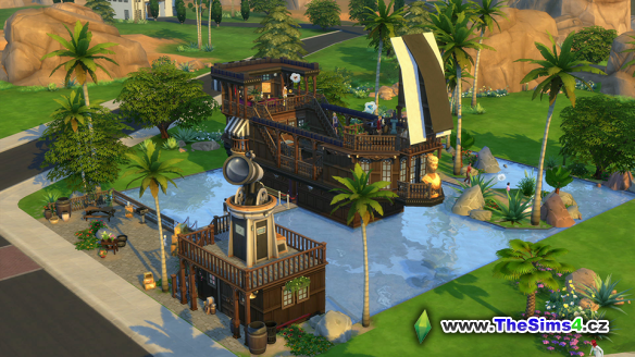 Bydlení na vlnách - (pirátská?) loď