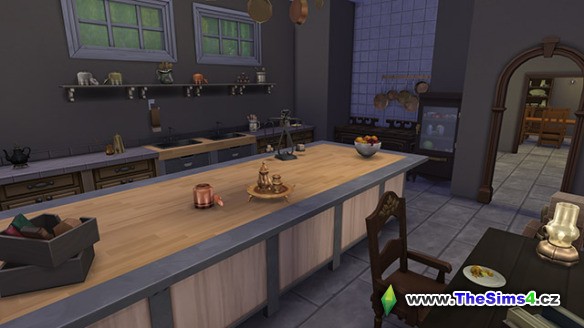 Docela strašidelná kuchyň, nemyslíte?