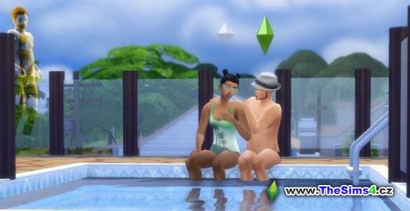 Pohodička a příjemná masáž u bazénu