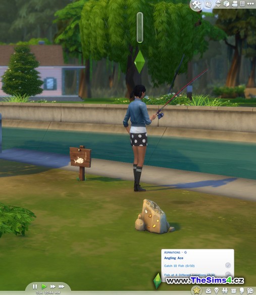 Taková zcela typická rybářka