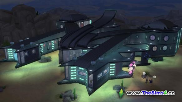 Vesmírná loď před odletem