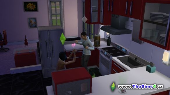 Rozálie na to jde hopem, nejspíš se chce vyrovnat své sestře Deboře.