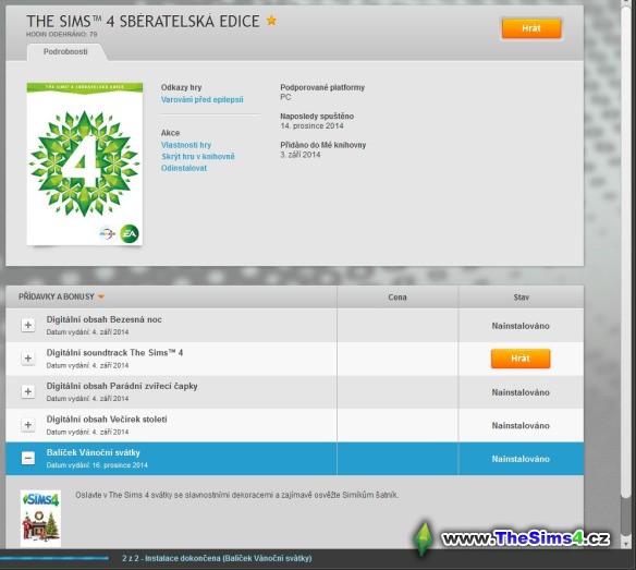 Vánoční svátky na Originu