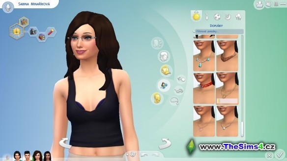 Sabine se stala novou paní Karkulkovic domu. To chce i novou image.