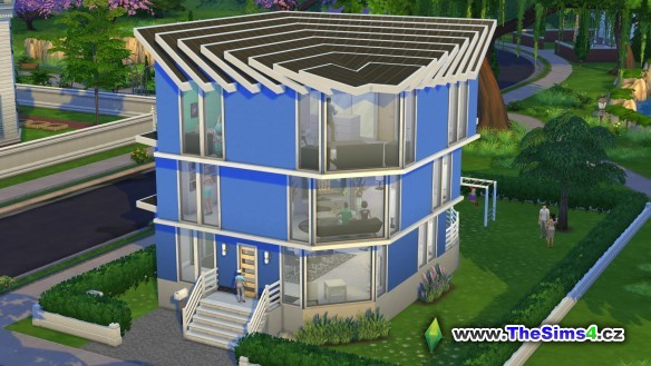 F: Střecha inspirovaná sluncem