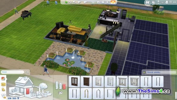 Máme hrubý návrh spodního patra.