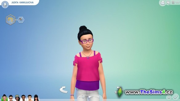 Z malého miminka se stává velká slečna aneb seznamte se s Juditou.