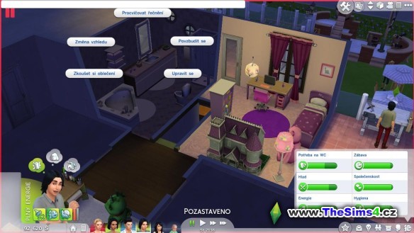 Ilonce rodiče samozřejmě zařídili krásný a útulný pokojíček.