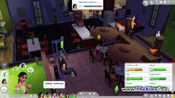 Debora Sabinu moc v lásce nemá, myslí si, že se u nich doma moc roztahuje. Sabina zase chce mít Debořinu postavu, aby se ji vyrovnala.