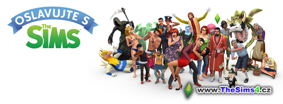 Oslavujte s The Sims