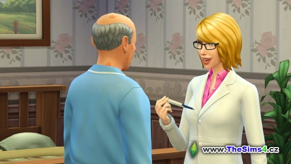 Paní doktorka se umí o pacienta postarat.