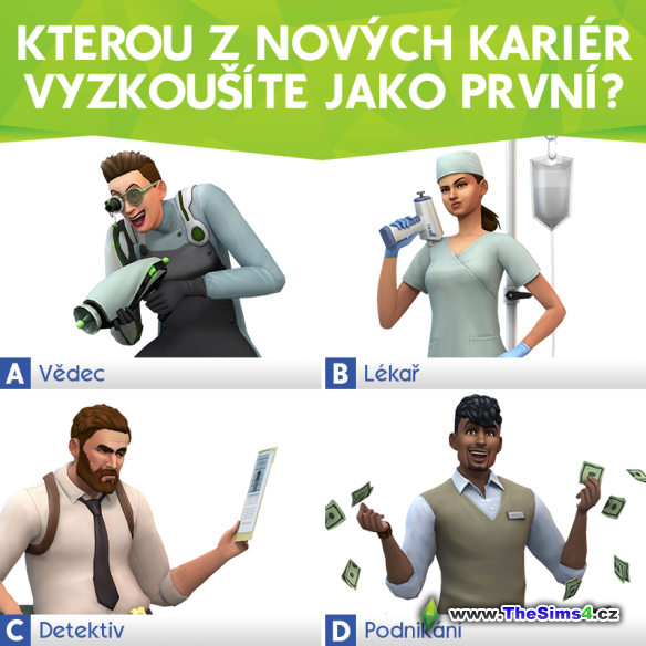 Nové kariéry - kterou zkusíte jako první?
