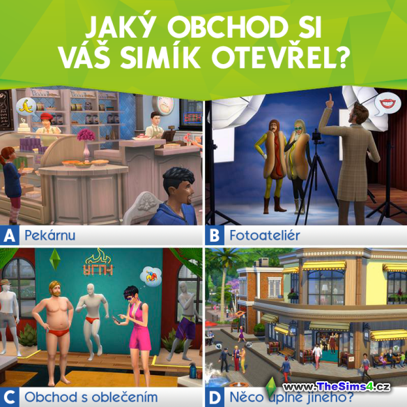 Jaký obchod si váš Simík otevřel?