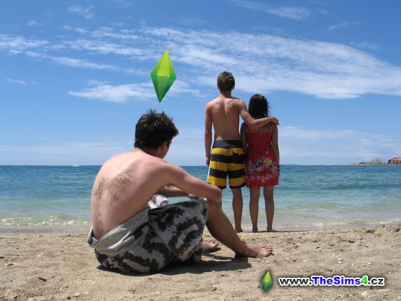 The Sims Live na pláži