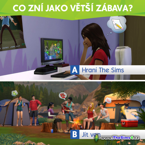 Co je větší zábava?