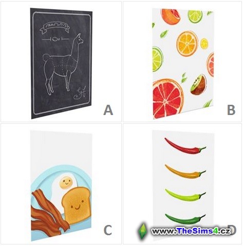 Která dekorace z báječné kuchyně?