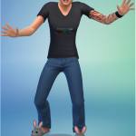 Simík dělá opičky